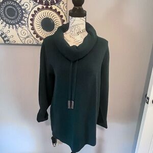 Chico’s Zenergy Luxe, Cashmere blend cowl sweater